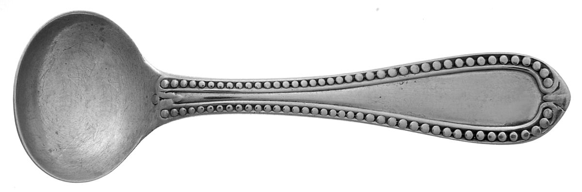 Sterling Flatware Master Salt Spoon by Unknown Mfg Silver-1