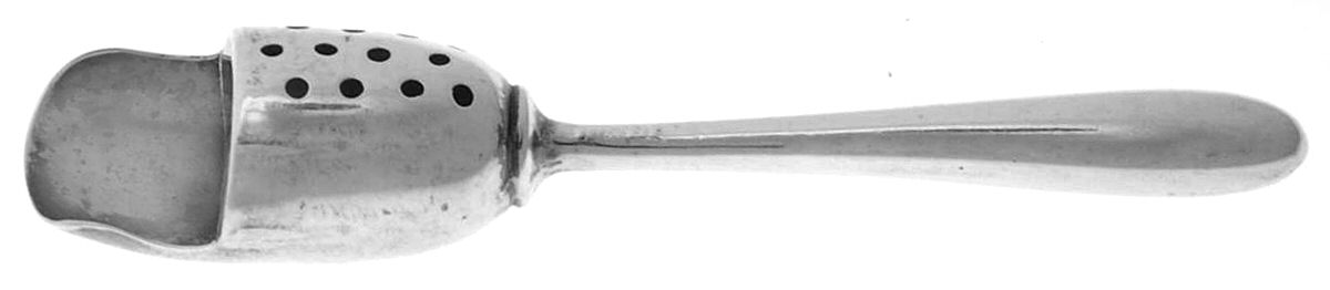 Sterling Flatware Solid Individual Nutmeg Scoop by Unknown Mfg Silver-1