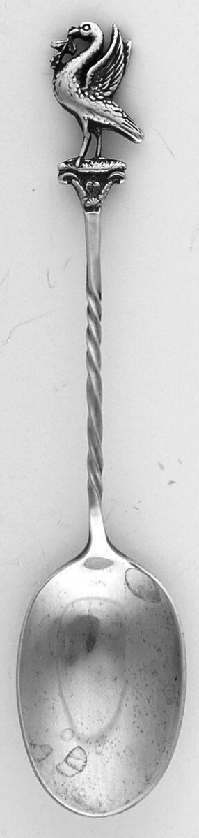 Sterling Flatware Demitasse Spoon by Unknown Mfg Silver-1