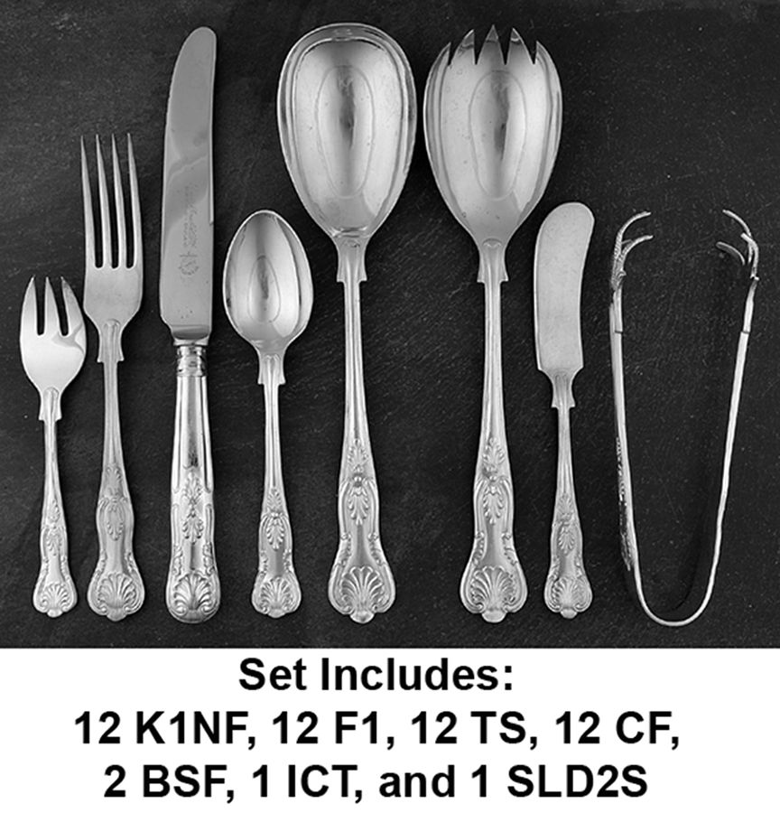 Silverplate Flatware 52 Piece Set by Unknown Mfg Silver-1