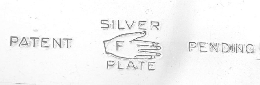 Silverplate Flatware Squeeze Handle Serving Spoon by Unknown Mfg Silver-2