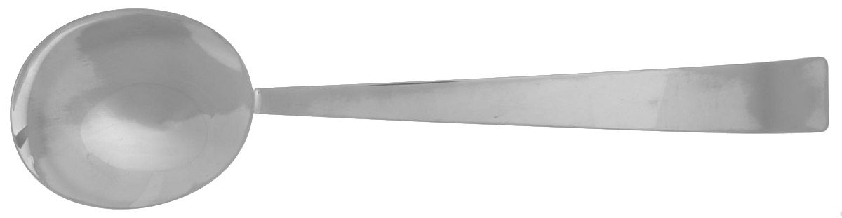 Silverplate Flatware Oversize Solid Salad Serving Spoon by Unknown Mfg Silver-1