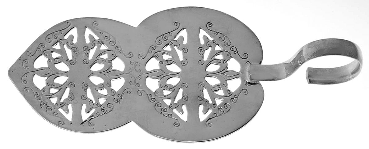Silverplate Flatware Pierced Solid Pastry Server by Unknown Mfg Silver-1