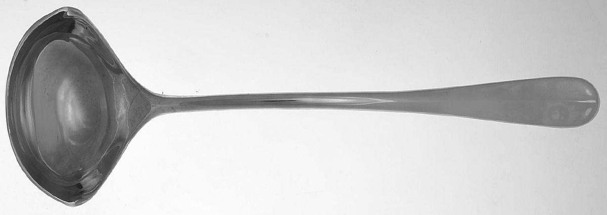 Silverplate Flatware Punch Ladle Solid Piece by Unknown Mfg Silver-1
