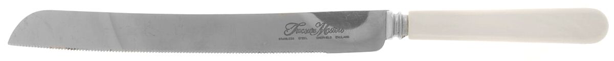 Stainless Flatware Cake Slicer with Stainless Blade by Unknown Mfg Silver-1