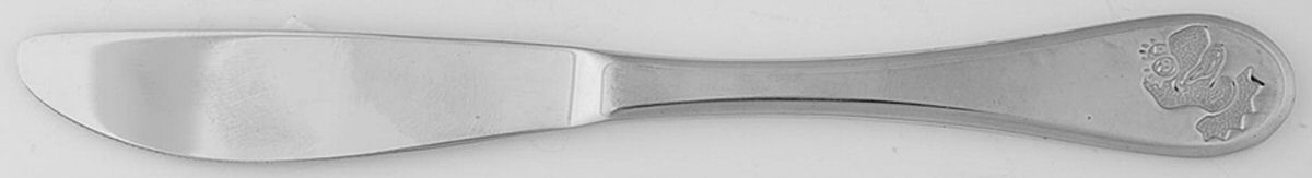 Stainless Flatware Hollow Handle Youth Knife by Unknown Mfg Silver-1