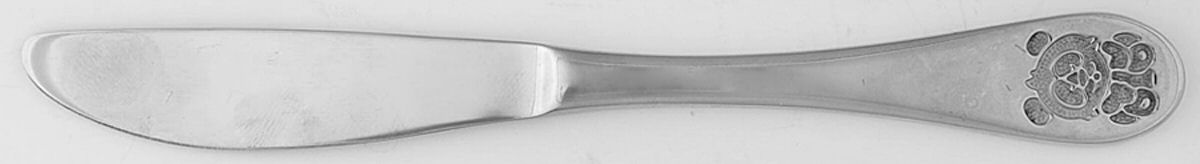 Stainless Flatware Hollow Handle Youth Knife by Unknown Mfg Silver-1