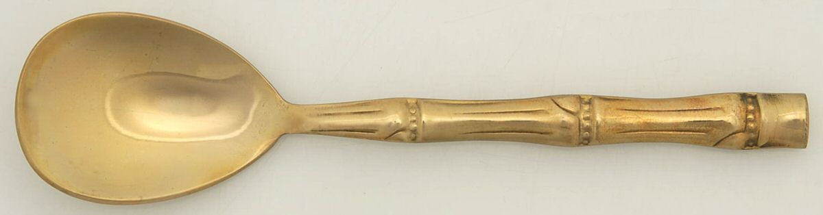UNF566 (Gold Electroplate) Teaspoon by Unknown Mfg Silver-1