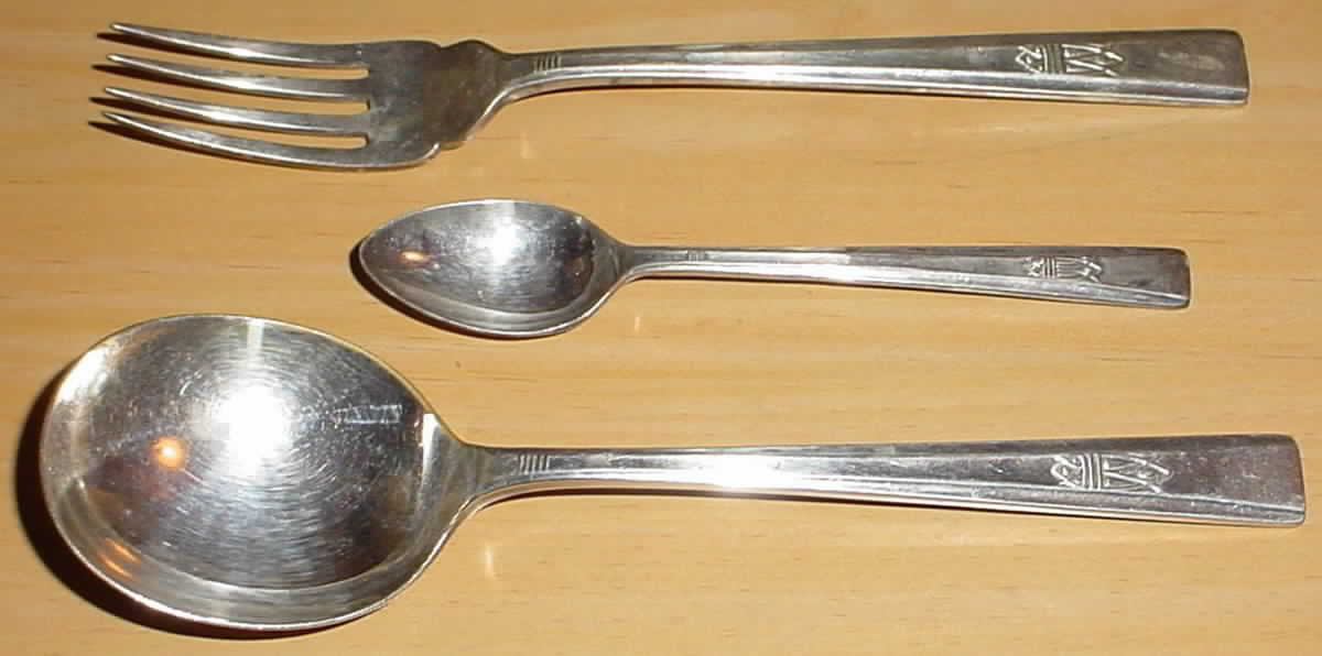 UNF575 (Silverplate) Fork by Unknown Mfg Silver-1