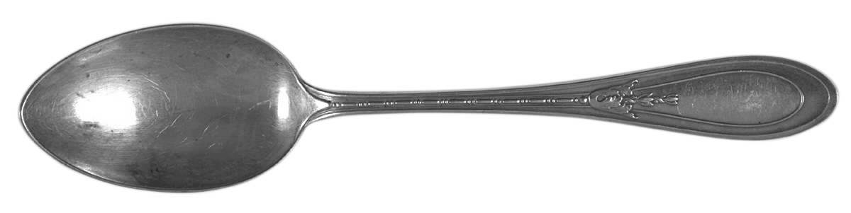 800-10 (Sterling) Tablespoon (Serving Spoon) by Unknown Mfg Silver-1