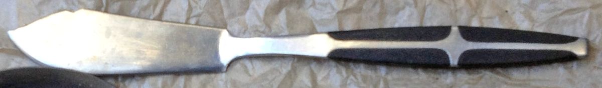 UNF581 (Stainless) Flat Handle Master Butter Knife by Unknown Mfg Silver-1