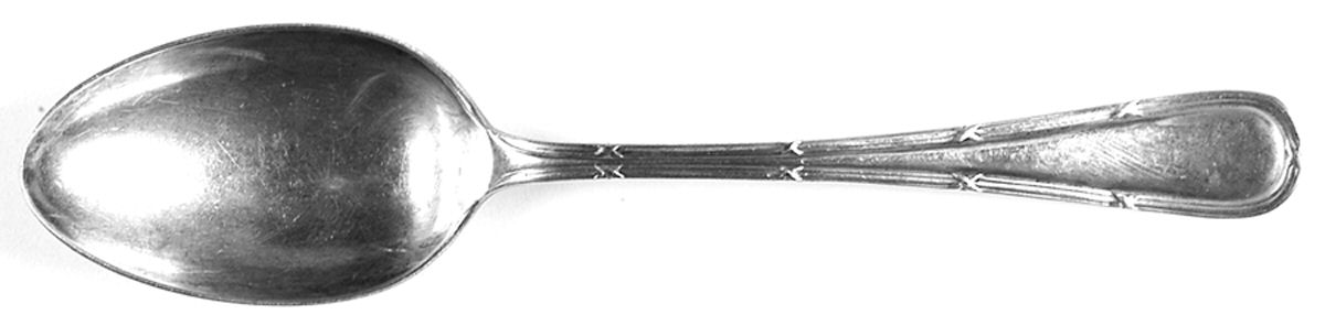 UNF587 (Silverplate) Place/Oval Soup Spoon by Unknown Mfg Silver-1