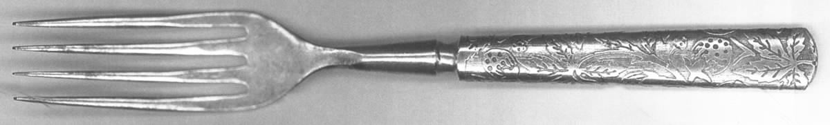 UNF592 (Silverplate) Fork by Unknown Mfg Silver-1