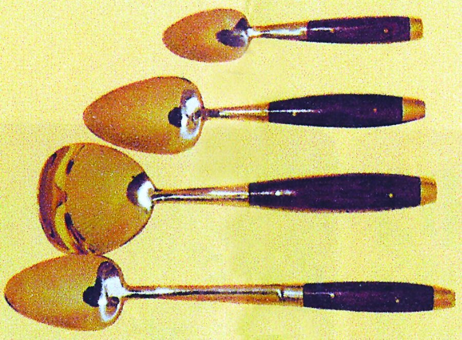 Imperial Rose (Brassware) Teaspoon by Unknown Mfg Silver-1