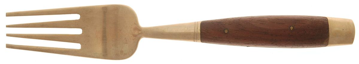 Imperial Rose (Brassware) Dessert Fork by Unknown Mfg Silver-1