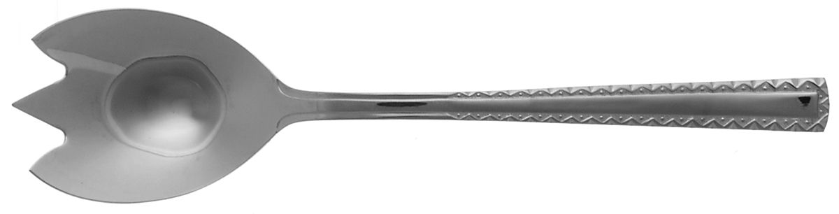 UNF1524 (Stainless) Pierced Tablespoon (Serving Spoon) by Unknown Mfg Silver-1