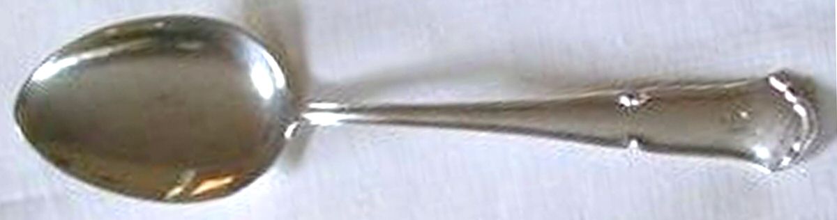 800-12 (Sterling) Tablespoon (Serving Spoon) by Unknown Mfg Silver-1