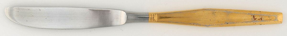 UNF617 (Stainless) Modern Solid Knife by Unknown Mfg Silver-1
