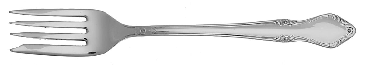 Marie Antoinette (Sterless) Individual Salad Fork by Unknown Mfg Silver-1