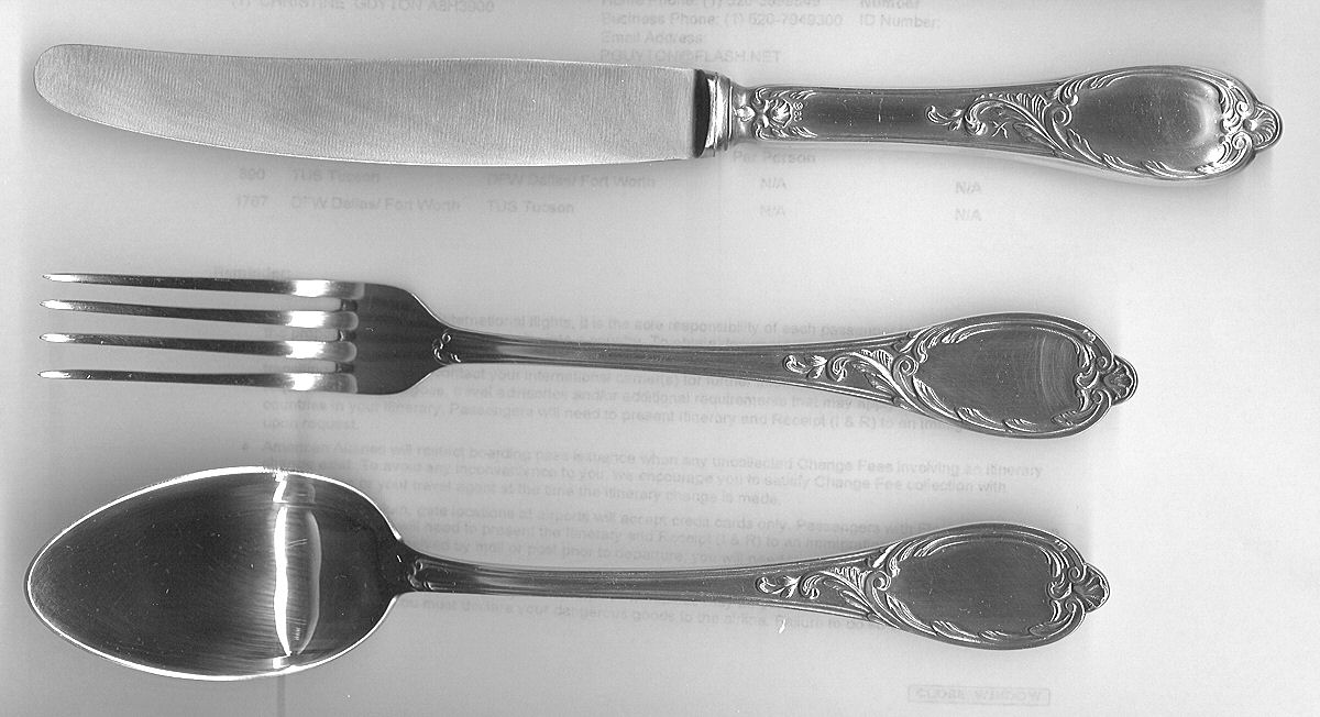 UNF622 (Silverplate) Fork by Unknown Mfg Silver-1