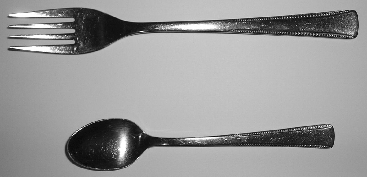 Odiso (Stainless) Fork by Unknown Mfg Silver-1