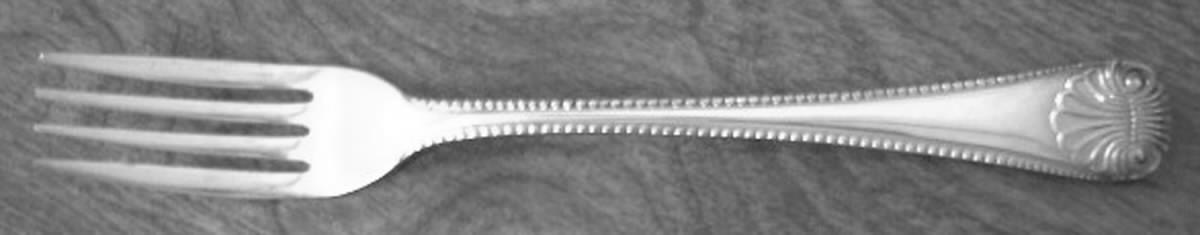 UNF629 (Silverplate) Fork by Unknown Mfg Silver-1