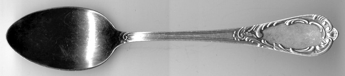 UNF631 (Silverplate) Teaspoon by Unknown Mfg Silver-1