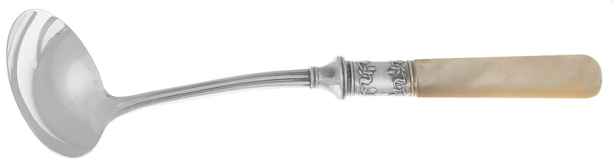 Pearl Handled Flatware (Sterling) Pearl Handle Cream Ladle by Universal-1
