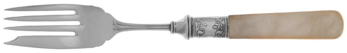 Pearl Handled Flatware (Sterling) Pearl Handle Individual Fish Fork by Universal-1