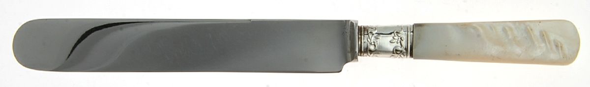 Pearl Handled Flatware (Sterling) Hollow Pearl Handle Old French Knife by Universal-1