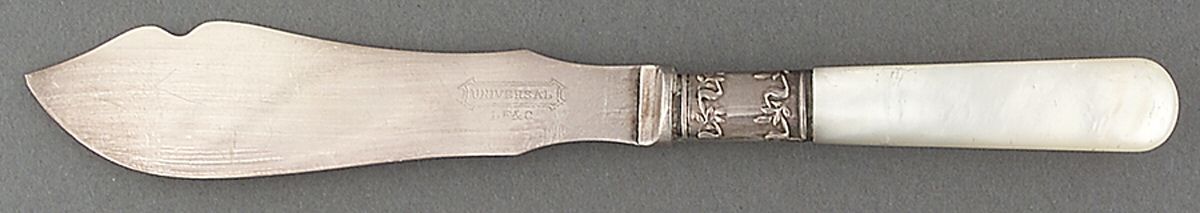 Pearl Handled Flatware (Sterling) Pearl Handle Master Butter by Universal-1