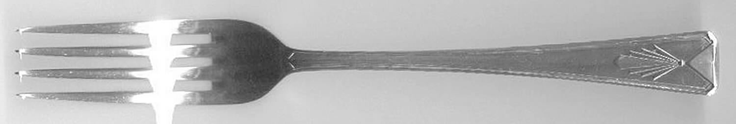 UNF666 (Silverplate) Fork by Unknown Mfg Silver-1