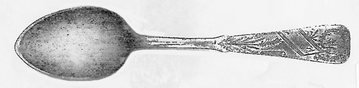 UNF671 (Silverplate) Teaspoon by Unknown Mfg Silver-1