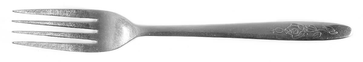 Premier Rose (Stainless) Fork by Unknown Mfg Silver-1