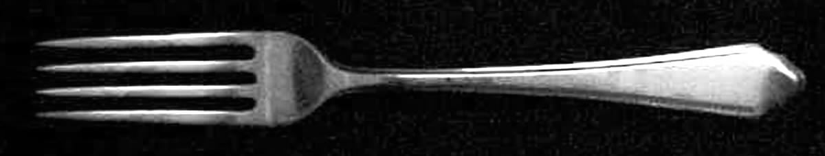 Seki (Silverplate) Fork by Unknown Mfg Silver-1