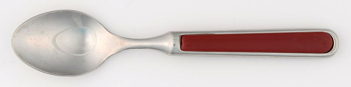 Seed-Maroon (Stainless) Teaspoon by Unknown Mfg Silver-1