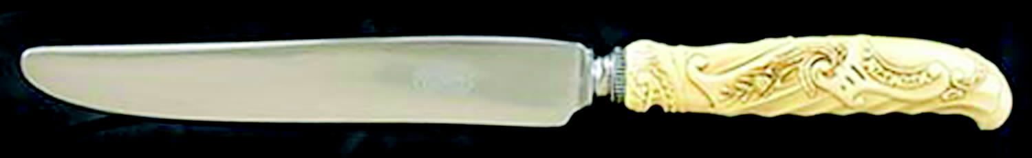UNS3 (Stainless) New French Hollow Knife by Universal Silver-1