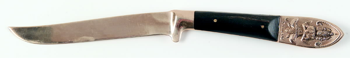 Thailand Individual Steak Knife Hollow Handle by Unknown Mfg Silver-1