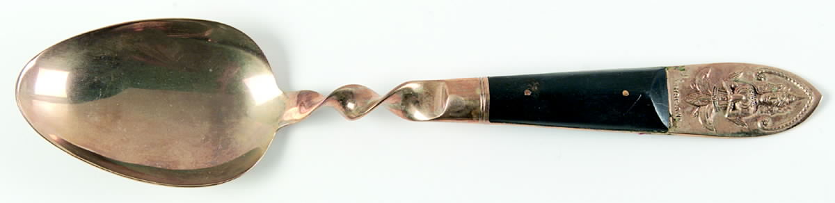 Thailand Tablespoon (Serving Spoon) by Unknown Mfg Silver-1