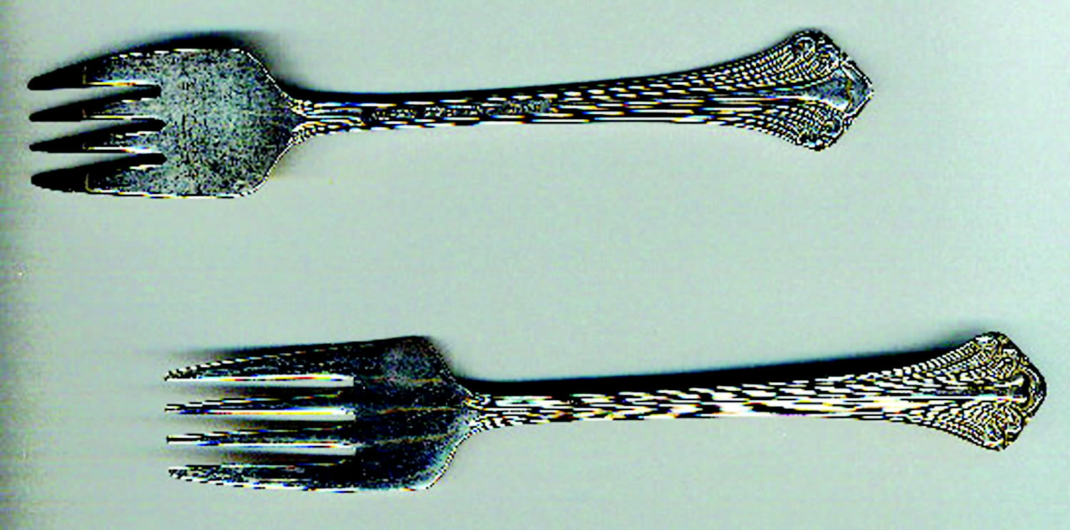 Allegro (Silverplate) Individual Salad Fork by Unknown Mfg Silver-1