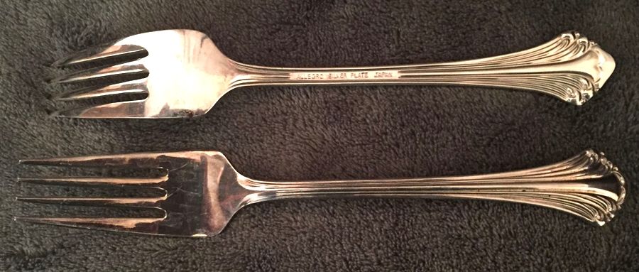 Allegro (Silverplate) Fork by Unknown Mfg Silver-1