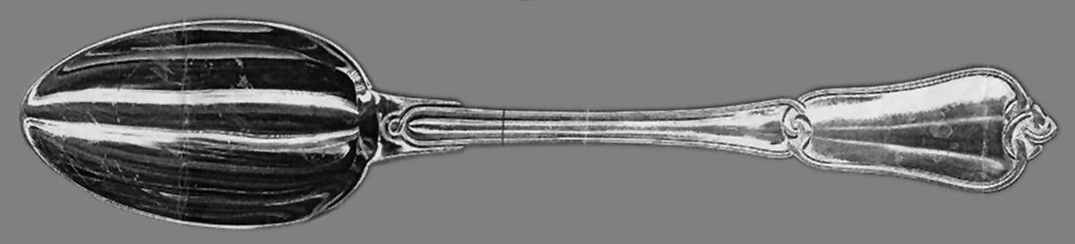 St Tropez (Sterling) Place/Oval Soup Spoon by Unknown Mfg Silver-1