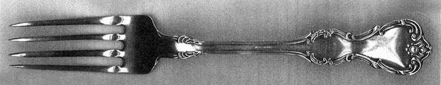 PWEPWE7 (Sterling) Individual Salad Fork by P W Ellis & Co-1
