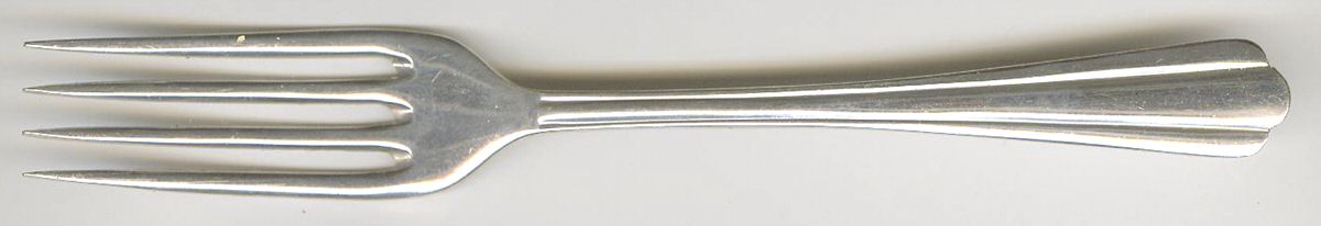 UNF789 (Silverplate) Individual Salad Fork by Unknown Mfg Silver-1