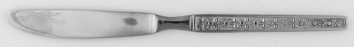 UNF790 (Stainless) Modern Solid Knife by Unknown Mfg Silver-1