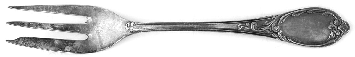 UNF696 (Sterling) Pastry Fork by Unknown Mfg Silver-1