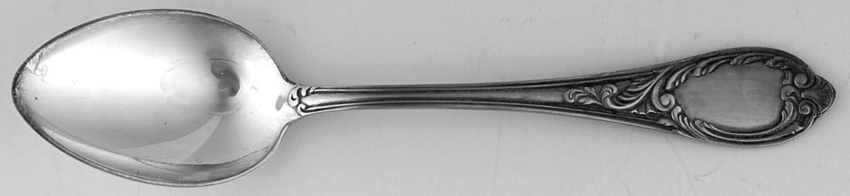 UNF696 (Sterling) Dessert/Oval Soup Spoon by Unknown Mfg Silver-1