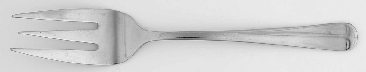 UNF820 (Stainless) Medium Solid Cold Meat Serving Fork by Unknown Mfg Silver-1