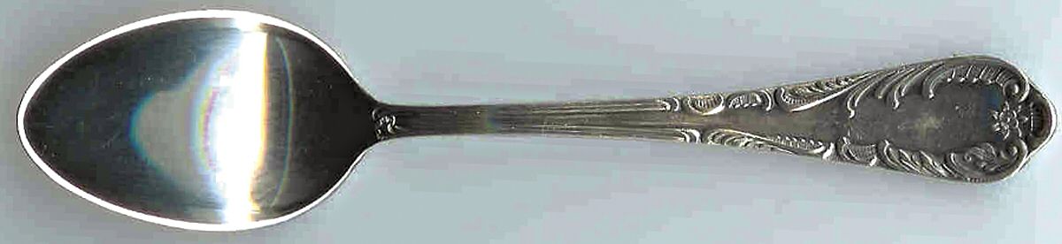 Neoveda (Silverplate) Teaspoon by Unknown Mfg Silver-1