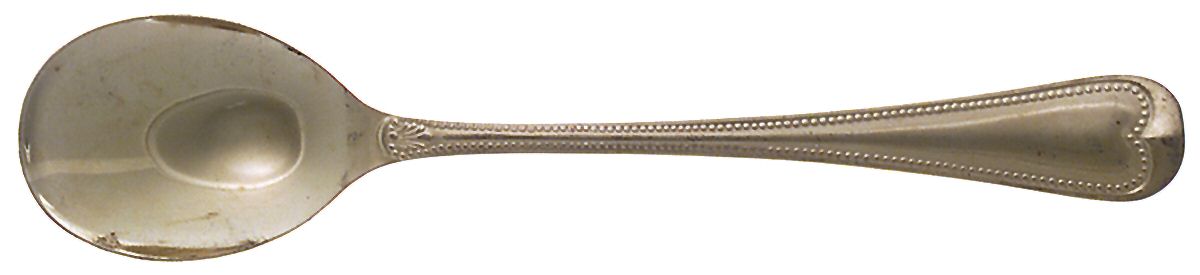 UNF830 (Gold Electroplate) Sugar Spoon by Unknown Mfg Silver-1